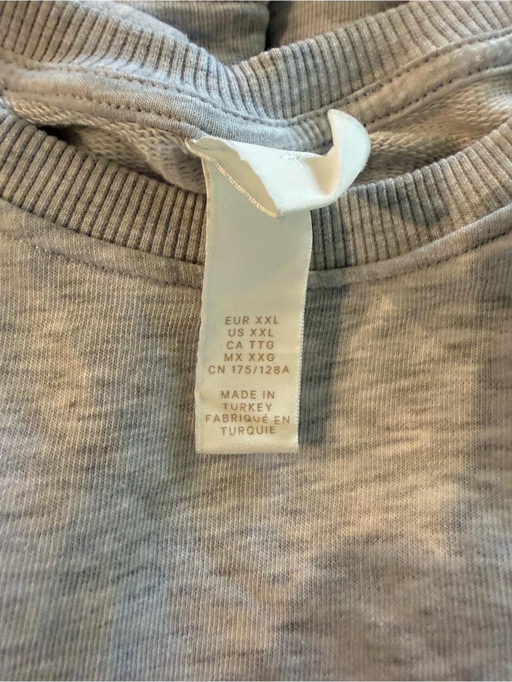 H&M Light Heather Gray Crewneck Sweatshirt - Picture 6 of 6